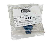 *Lot of 10* RCD 135-332-JBW Fixed Resistor Wire Wound 3.3k Ohm 5%