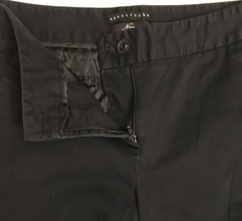 Apostrophe Naomi Damen-Wanderbermuda Shorts schwarz Größe 10 Bündchen Knopf Reißverschluss - Bild 6 von 12