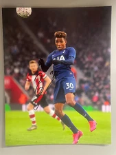 Tottenham Hotspurs Gedson Fernandes Signed Autograph 11x14 Photo COA #3