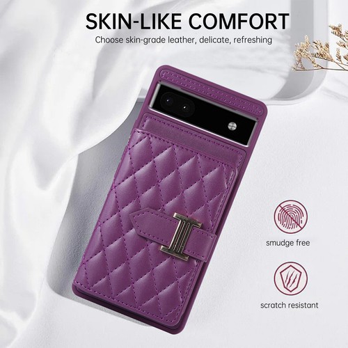 For Google Pixel 7A 7Pro 6A Luxury Wallet Flip Stand Crossbody Strap Purse Case - Picture 47 of 66