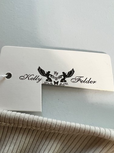 Neu mit Etikett Kelly Felder ärmelloses Top vorne zum Binden tiefer V-Ausschnitt Größe 4 - Bild 6 von 11