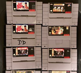 Lot 10 Nintendo NES Video Games: Super Bases Loaded, Championship Pool & More