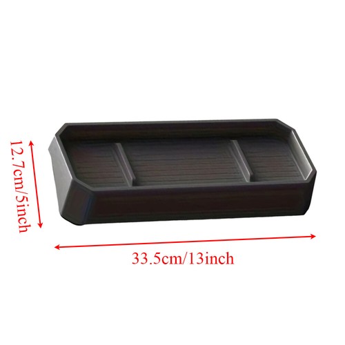 Instrument Panel Silicone Storage Box Black Fit For Tesla Cybertruck 2024 - Foto 4 di 6