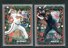 2024 Topps Holiday Silver Glitter Metallic Paralell Complete Your Set You Pick