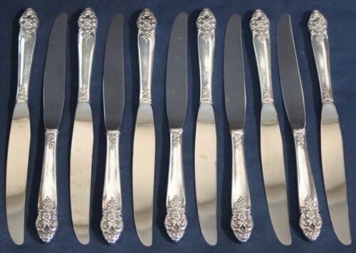 Oneida Prestige Distinction Set di 11 coltelli da tavola in argento 9 1/4" - Foto 2 di 5