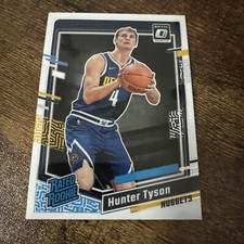 2023-24 Panini Donruss Optic - Rated Rookie #201 Hunter Tyson (RC)