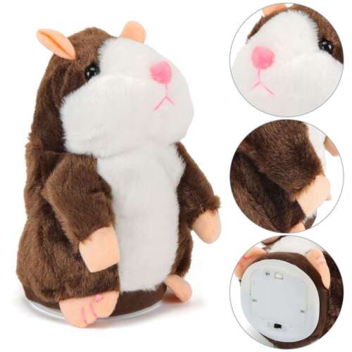 Juguete de peluche para hámster que habla voz repetición sonido grabación niños juguetes regalo - Imagen 6 de 15