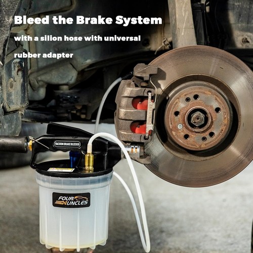 Effortless Hydraulic Brake Flush Kit - 2L Extractor & 1L Refill with Adapters - Picture 7 of 9