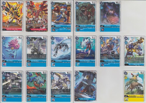 Digimon Card Game Booster Part 4 CUR Complete Set 100 Cards Bandai Japanese - Picture 2 of 7