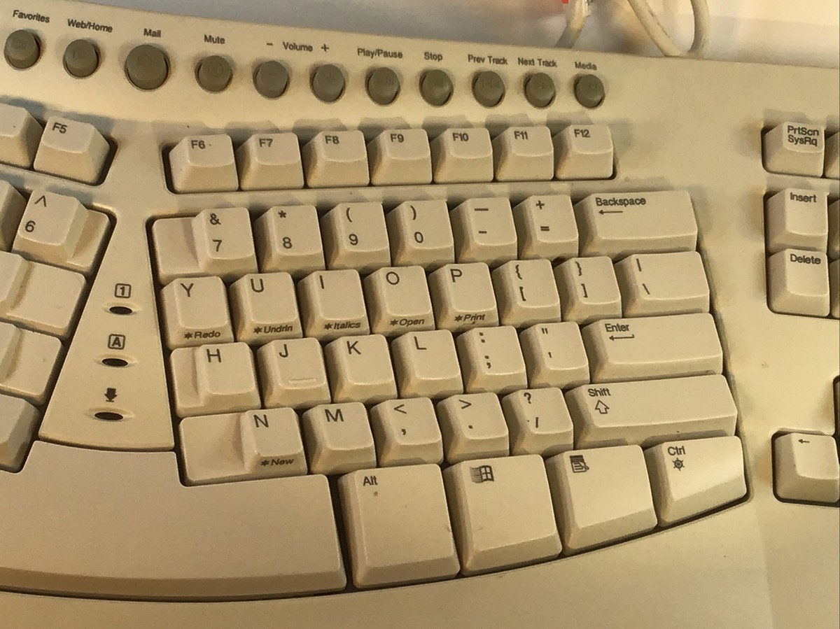Microsoft Natural Ergonomic Keyboard Pro USB PS/2 Wired Microsoft Natural Ergonomic Keyboard Pro USB PS/2 Wired