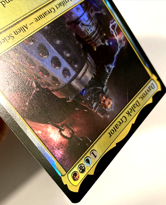 MTG【Foil】Doctor Who: The Dalek Lands１箱 MTG Davros, Dalek Creator *FOIL* Doctor Who 0001 NM | eBay