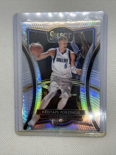 2019 Select Kristaps Porzingis Premier Level Lucky Envelope 1/8 SSP Mavs Celtics - Picture 3 of 3
