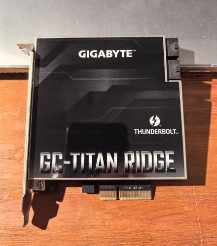 Mac Pro 4,1 5,1 Flashed Gigabyte Titan Ridge 2.0 Thunderbolt 3 GC-TITAN RIDGE