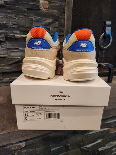 Ronnie Fieg MSG Knicks New Balance 990v6 MiUSA White Size 12 DEADSTOCK - Picture 3 of 8