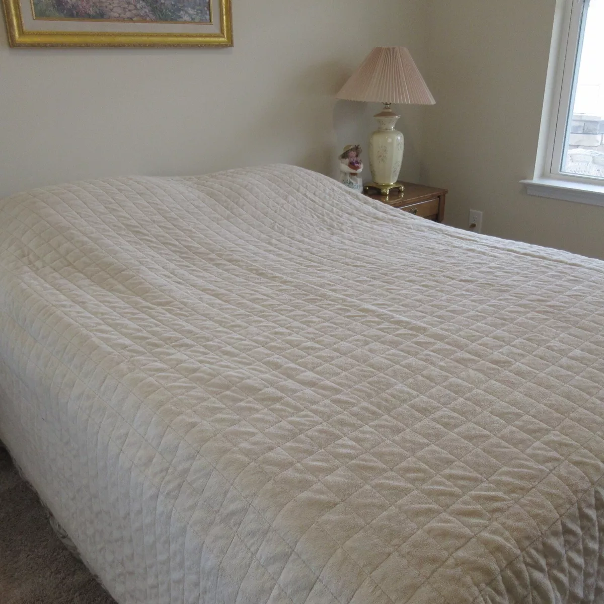 Indigo fleece online blanket