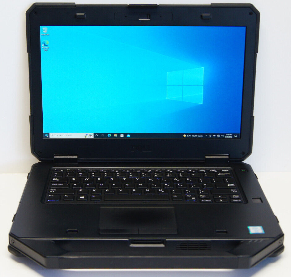 Dell Latitude Rugged 5414 FHD Touch Core i5 16GB, 500GB SSD W10P 4G LTE New Bat - Picture 2 of 17