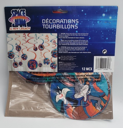 SPACE JAM BIRTHDAY PARTY DECORATION LOT~ - Picture 7 of 17