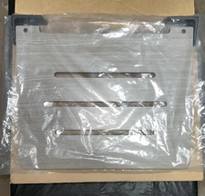 18" SEACHROME Slimline Silhouette Folding Wall Mount Shower Bench Seat Black