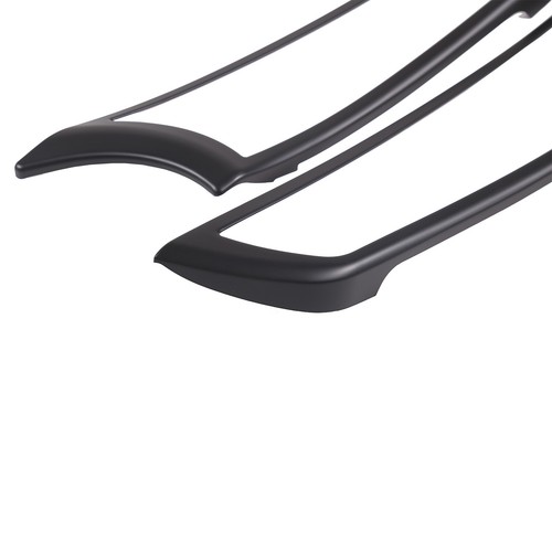 For 2013-2024 Jaguar F-TYPE Inner Door Handle Frame Cover Trim Matte Black 2PCS - Picture 11 of 12