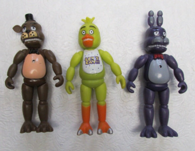 FNAF Five Nights At Freddy's 6'' Funko Figures Lot of 3 Bonnie Freddy