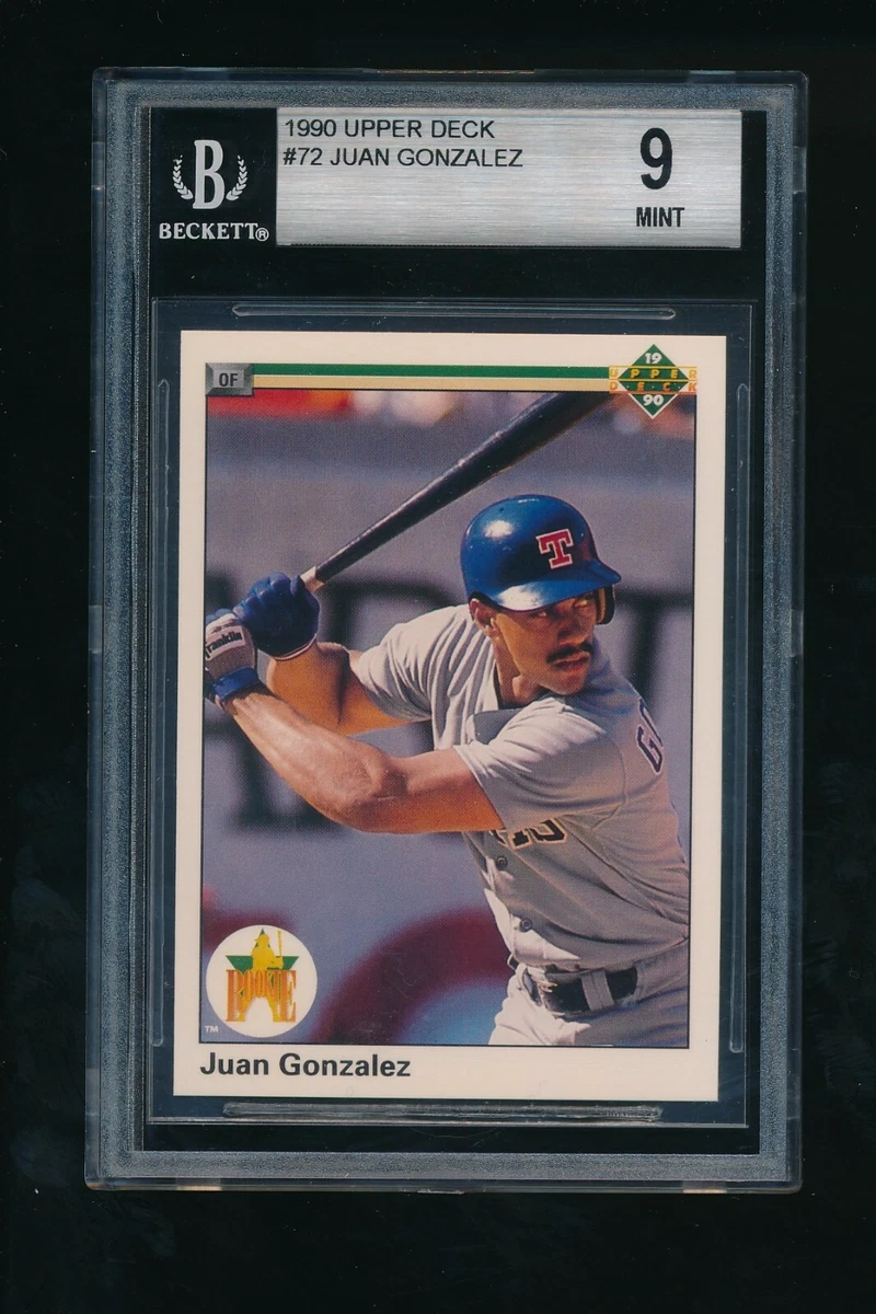 1990 Upper Deck - Juan González #72 for sale | eBay