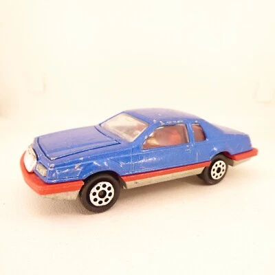 MAJORETTE - FORD THUNDERBIRD - BLEU / BLUE- 1/67 - TH - N°217 - Photo 1/4