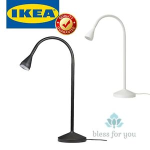 Ikea Navlinge Led Light Source Work Table Lamp Spotlight White Black Ikea Navlinge Led Light Source Work, Clip On Reading Lamp Ikea
