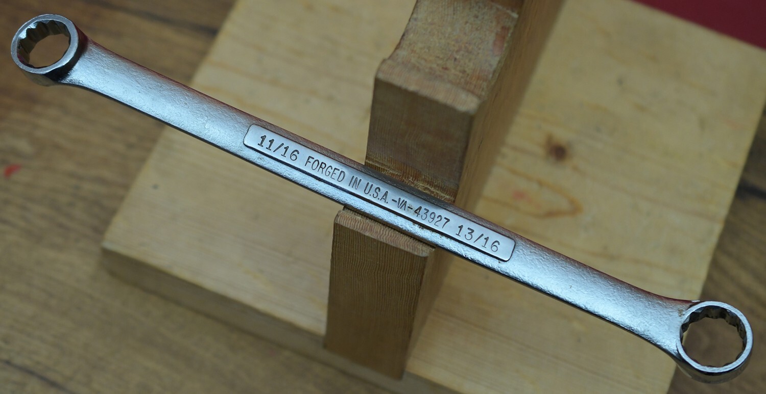 8Piece Craftsman BoxEnd Wrench Set SAE 1/4" to 1" Mixed Series 12