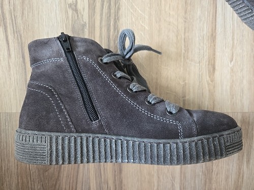 Gabor Damen Stiefelette leicht gefüttert Wildleder Gr. 38,5 5 1/2 Winterstiefel - Bild 4 von 12