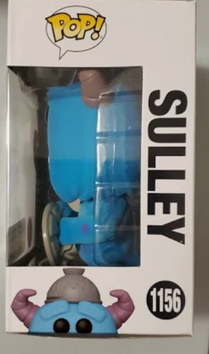 Funko Pop Disney Monsters Sulley (Flocked) #1156 exclusivo de Amazon - Imagen 4 de 5