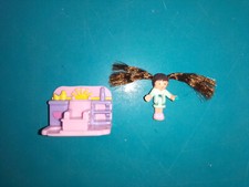 Polly pocket salon de coiffure Comb'n Curl 1995 Bluebird