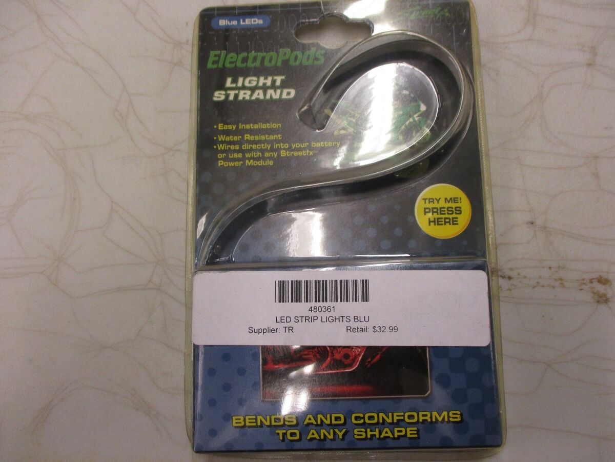 Street FX Electro Pod Light Strand / Blue L-14 | eBay Street FX Electro Pod Light Strand / Blue L-14 | eBay