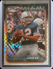 Bob Griese - 2024 Topps Chrome Football - X-Fractor #107