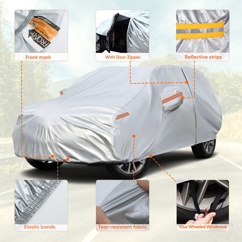 SUV Cover Outdoor Dust UV Protection For Mercedes-Benz GL320 GL350 GL450 GL550 - Picture 2 of 13