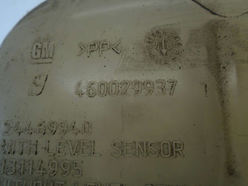 VAUXHALL ASTRA H RADIATOR EXPANSION BOTTLE 1.6 PETROL 24469940 2004-2009 - Picture 8 of 9