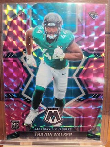 2022 Mosaic Travon Walker Pink Camo Rookie Jaguars RC #333
