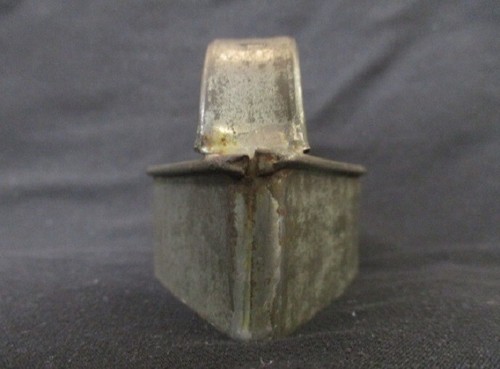vintage 1 KREAMER heart-shaped BISCUIT COOKIE CUTTER ~ Primitive Advertising - Picture 6 of 7