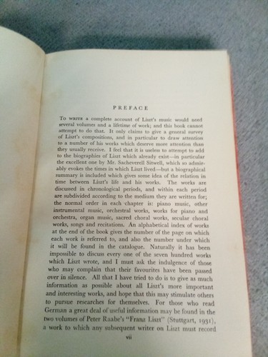 The music of Liszt by Humphrey Searle Hardcover 1st.ed. 1954 - Picture 4 of 6