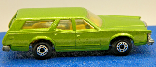 Vintage - Matchbox Superfast - # 74 -COUGAR VILLAGER - Green - 1978 UK - S Chips - Picture 4 of 9