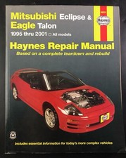 Mitsubishi Eclipse & Eagle Talon 1995-2005 Haynes repair manual Book 68031 Vk02