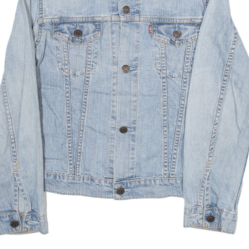 LEVI'S Girls Denim Jacket Blue S - Picture 5 of 6