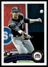 2011 Topps Update Charlie Blackmon RC Colorado Rockies #US231
