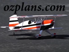 Stolp Starduster Too Biplane 36" WS PRINTED RC AIRPLANE MODEL PLANS TEMPLATES