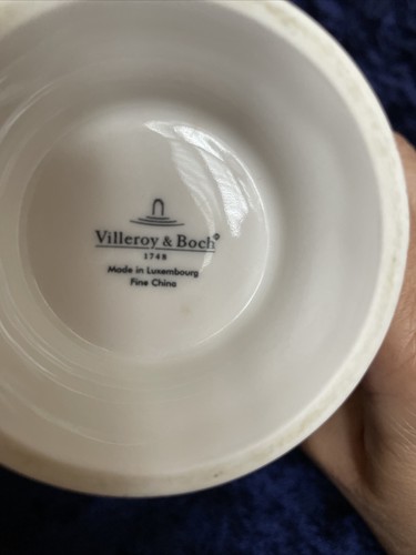 Villeroy & Boch My Garden Porcelain Pedestal Mug / Cup Made in Luxembourg - Picture 4 of 5