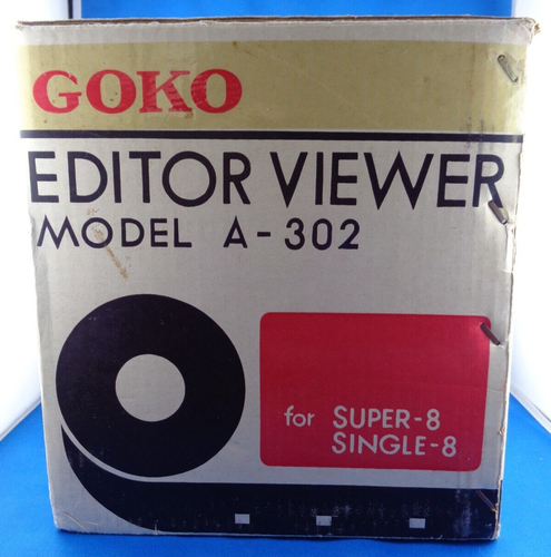FILMBETRACHTER GOKO A-302 MIT ORIGINALVERPACKUNG - Picture 11 of 11