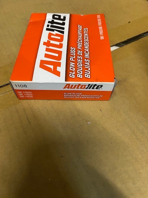 4-Pk Autolite Glow Plugs 1108 