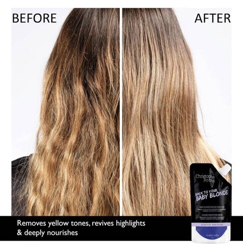 6x Christophe Robin 'Back To Your Baby Blonde' Shade Variation Revival Hair Mask - Picture 3 of 5