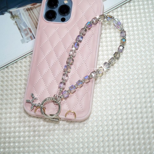 Universal Cell Phone Lanyard Wrist Strap Wristlet Beaded Keychain for Women Girl - Picture 4 of 13