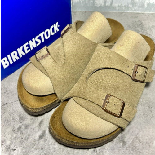 Birkenstock Zurich Taupe / Beige Suede Size 37(L6) Narrow