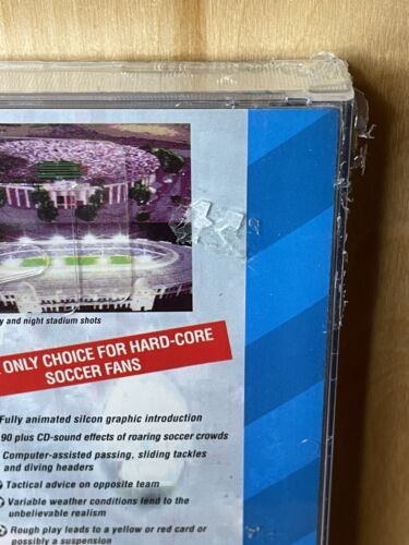 Championship Soccer '94 (Sega CD, 1994) Rare HTF New Sealed Free Shipping - Picture 4 of 19